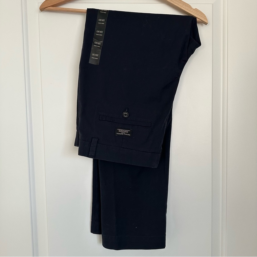 Banana Republic Men's Dark Navy Dress Pants